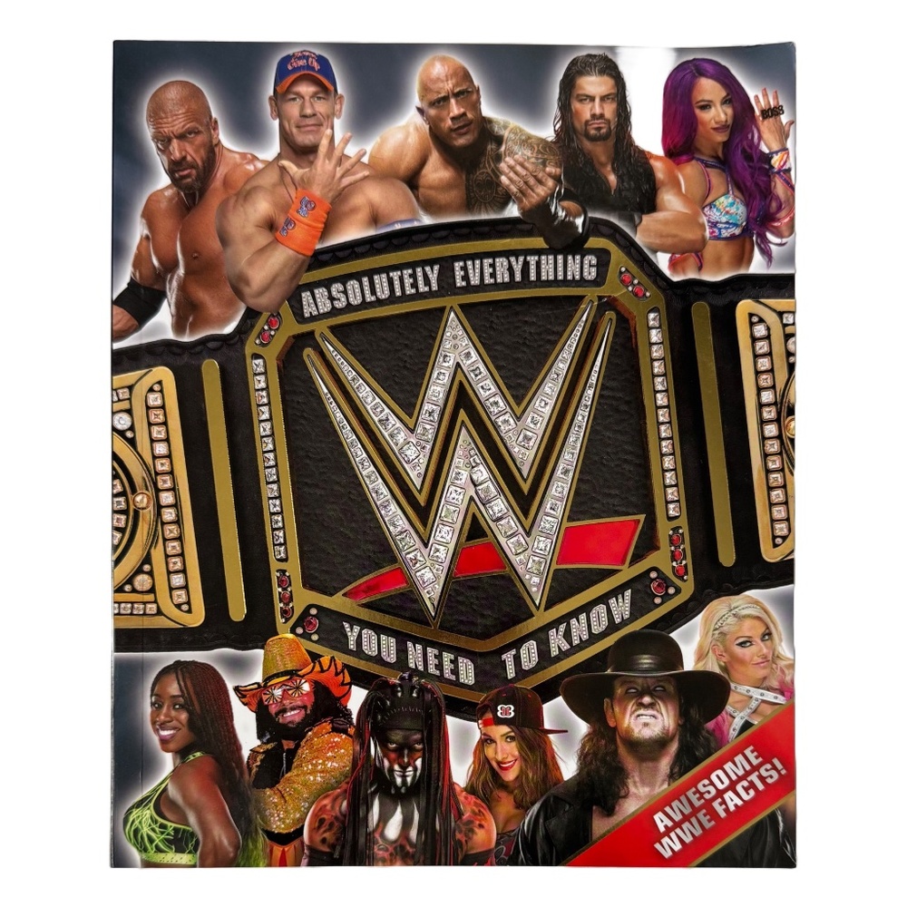 WWE Absolutely Everything You Need to Know Book